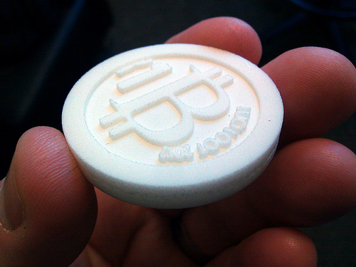 Physical bitcoin prototype Tags