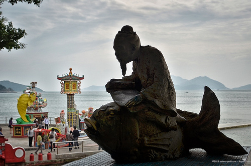 Wise man on a fish, obviously Tags