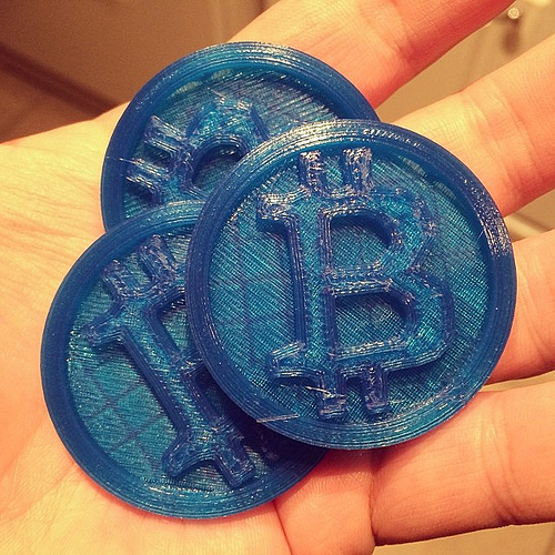 Literally #3dprinting money #bitcoins Tags
