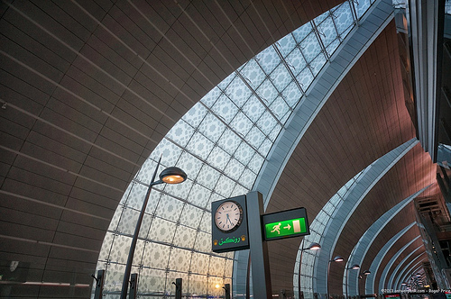 Yesterday, i watched the sun set over tamar park in hong kong…. This morning i see it rising over dubai! Tags