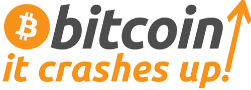 Bitcoin crashes up Tags