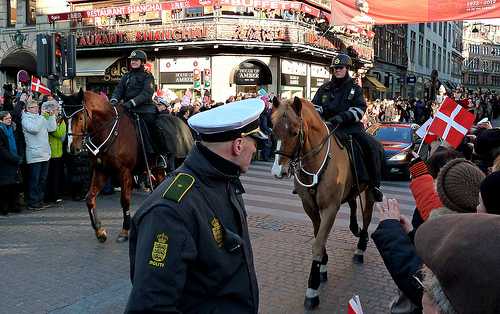 The mounted police Tags