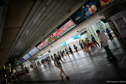 Siam station - quite quiet, really! Tags