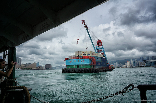 Meanwhile, back in victoria harbour…on the star ferry Tags