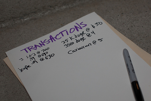 Transaction log Tags