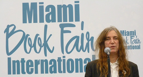 Patti smith bookfair 75. Jpg Tags