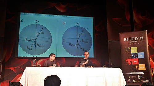 Quantum computing in the bitcoin network. Can we have quantum money? #bitcoineurope Tags