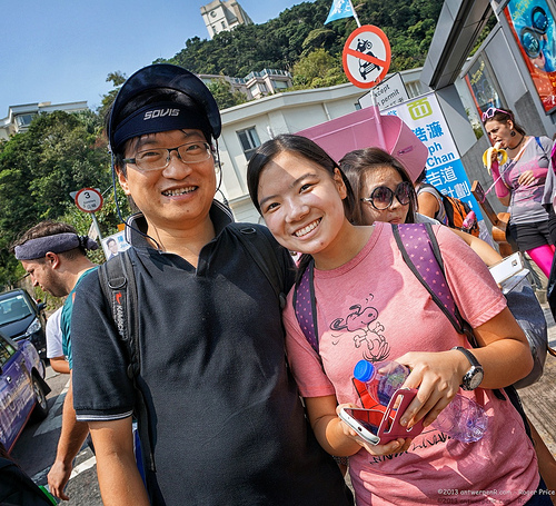 Did marie know that pink was the colour of the day? Tags