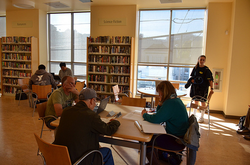 Science fiction section of glen park library where ross ulbricht aka dread pirate robert arrested allegedly for running the silk road website Tags