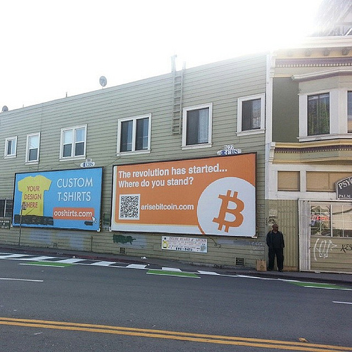 #shoutout to the #bitcoin billboard in the 1400 block of 1st avenue #oakland Tags