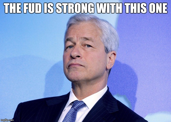 The fud is strong with this one The fud is strong with this one.