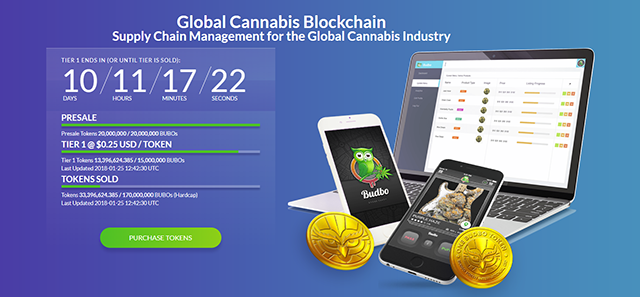 Budbo – the blockchain solution for the cannabis industry The budbo token crowdsale and bubo tokens