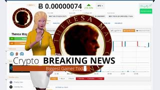 Theresa may coin $may has risen 270% during the past 24 hours Theresa may coin $may has risen 270% during the past 24 hours