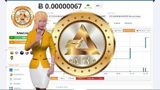 Cryptocurrency artexcoin $atx gains 86% in the last day Cryptocurrency artexcoin $atx gains 86% in the last day