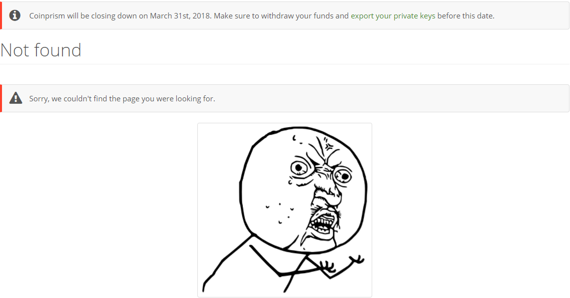Colored bitcoin exchange coinprism has shut down Colored bitcoin exchange coinprism has shut down