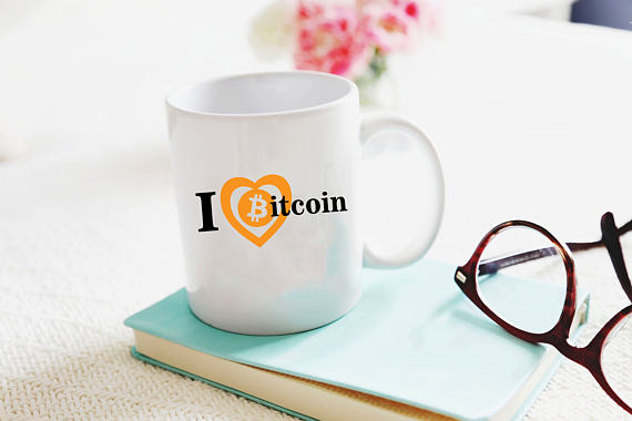 I love bitcoin btc cryptocurrency mug - crypto payments accepted! Pay with cryptocurrency