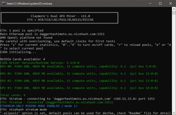 Claymore’s dual eth gpu miner v11. 0 now available Claymore’s dual eth gpu miner v11. 0 now available