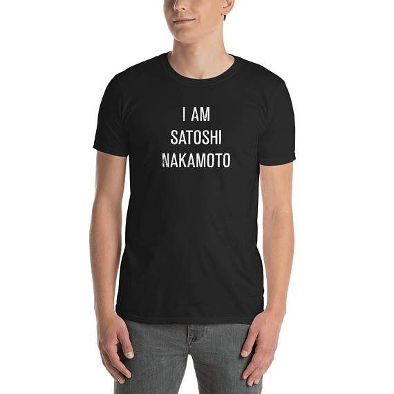 Funny i am satoshi nakamoto bitcoin t-shirt