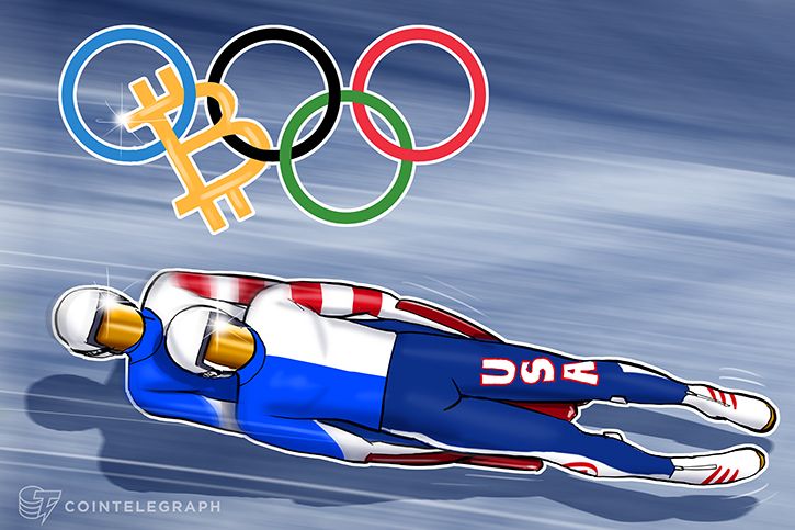 Bitcoin luges its way into winter olympics Bitcoin luges its way into winter olympics