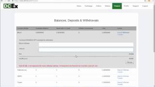 How to deposit and withdraw coins on dc-ex How to deposit and withdraw coins on dc-ex