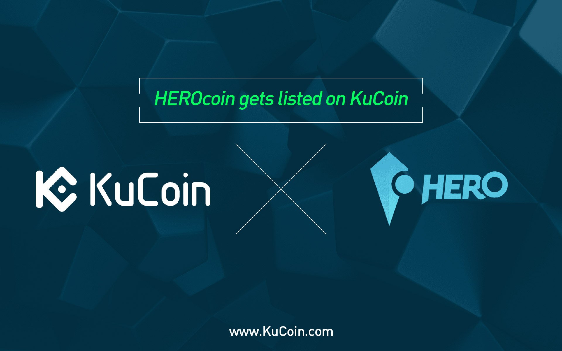 Herocoin (play) gets listed on kucoin! Herocoin (play) gets listed on kucoin!