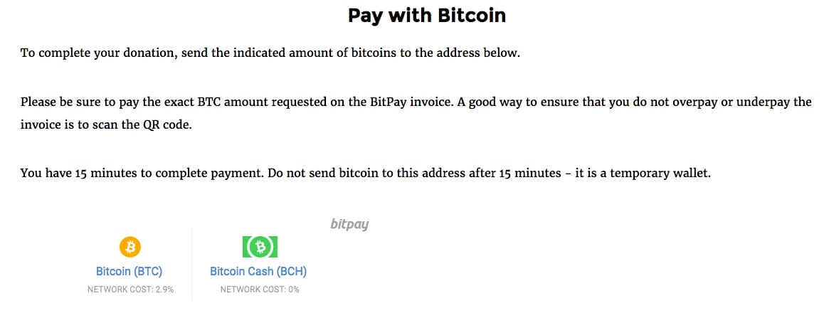 Pay with bitcoin Pay with bitcoin