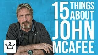 15 things you didn’t know about john mcafee 15 things you didn’t know about john mcafee