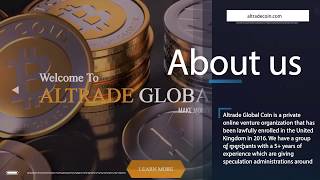 Altrade global coin presentation Altrade global coin presentation