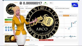 Cryptocurrency aquariuscoin $arco gained 360% during the last 24 hours Cryptocurrency aquariuscoin $arco gained 360% during the last 24 hours