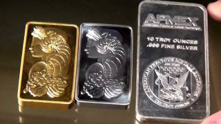 The bullion corner-- episode one-- pamp gold and platinum 10 oz bars, silver kookaburras, and more The bullion corner-- episode one-- pamp gold and platinum 10 oz bars, silver kookaburras, and more
