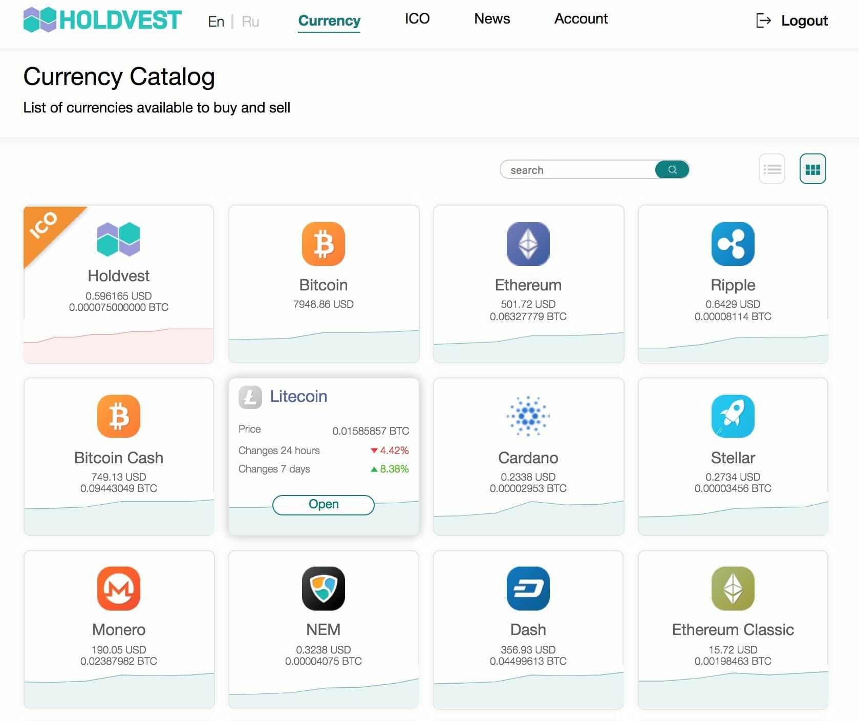 Holdvest: one-stop cryptocurrency trading & investing Holdvest: one-stop cryptocurrency trading & investing