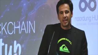 Marko filej, sportyfi ceo, at the eu blockchain meetup 2017 Marko filej, sportyfi ceo, at the eu blockchain meetup 2017