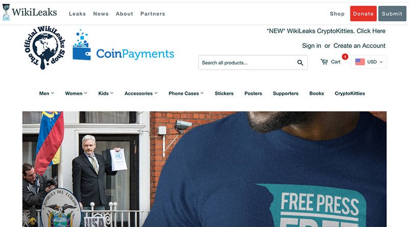 Wikileaks store loses coinbase support, still processing sales Wikileaks store loses coinbase support, still processing sales
