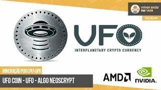 Ufo coin (ufo) - mineração por cpu e gpu - algortimo neoscrypt Ufo coin (ufo) - mineração por cpu e gpu - algortimo neoscrypt