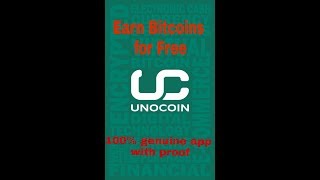 How to earn free bitcoins without any investments with proof by unicoin app (2018) How to earn free bitcoins without any investments with proof by unicoin app (2018)