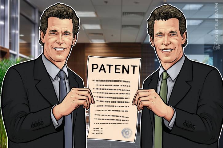 The winklevoss brothers receive patent for digital transaction security system The winklevoss brothers receive patent for digital transaction security system