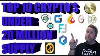 Top 10 cryptos with under 20,000,000 supply Top 10 cryptos with under 20,000,000 supply