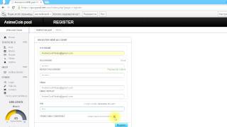 Регистрация для добычи animecoin Регистрация для добычи animecoin