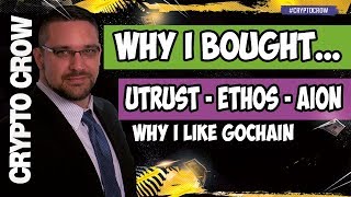 Why i bought: utrust, ethos, aion and a trezor wallet - i also like gochain Why i bought: utrust, ethos, aion and a trezor wallet - i also like gochain