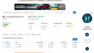 Cefs review - cryptopia fee shares - cryptocurrency / bitcoin Cefs review - cryptopia fee shares - cryptocurrency / bitcoin