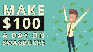 Make upto $100/day with swagbucks - make money with swagbucks Make upto $100/day with swagbucks - make money with swagbucks