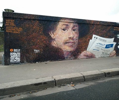 Street artist nets $1000 from bitcoin qr codes in his murals Street artist nets $1000 from bitcoin qr codes in his murals