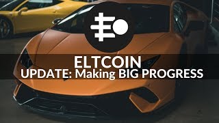 Eltcoin - update: making big progress Eltcoin - update: making big progress