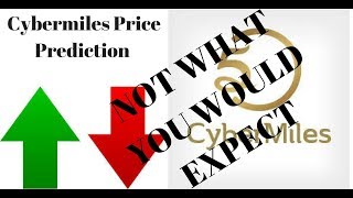 Cybermiles price prediction not what you would expect Cybermiles price prediction not what you would expect