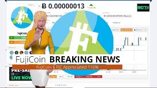 Fujicoin $fjc gained 116% over the past day Fujicoin $fjc gained 116% over the past day