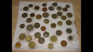 Metaldetecting coin frenzy on a dutch beach. Gopro. Metaldetecting coin frenzy on a dutch beach. Gopro.