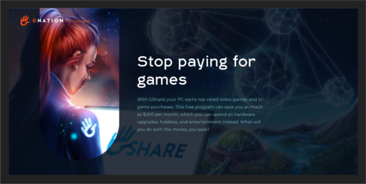 Gshare, the application that helps you earn with your gpu/cpu Gshare, the application that helps you earn with your gpu/cpu