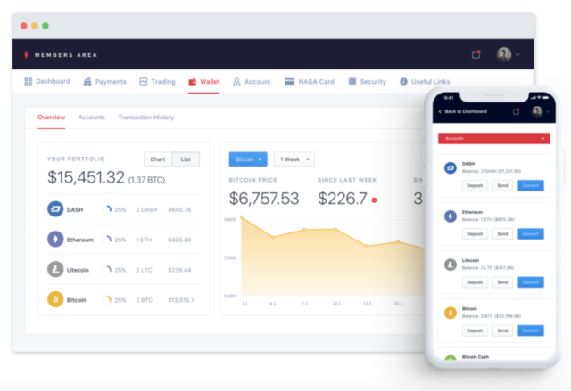 Top 4 cryptocurrency wallets Naga wallet