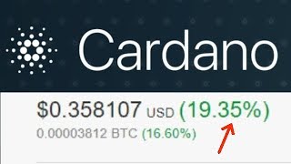 Cardano (ada) expected to jump up to top 5 position with bullrun happening Cardano (ada) expected to jump up to top 5 position with bullrun happening
