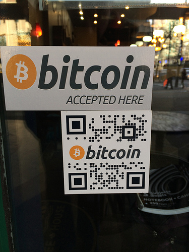 Bitcoin accepted here (waves coffeehouse, vancouver) Tags